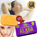 ALADA soap fast whitening&aura for Face and body -160g (Thailand ). 