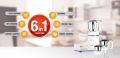Panasonic MX-AC310 Heavy Duty Super Mixer Grinder | 1000 Watt.