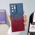 Note20 20ultra 10plus Magnetic Wireless Charge Gradient Case For Samsung Galaxy Note 20 Ultra Note10 10 Plus 5g Silicone Cover.