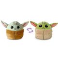 Disney Star Wars Mandalorians Double-Sided Flip Reversible Baby Yoda doll kawaii DIY figures yoda Plushie Stuffed Toys Kids Gift. 