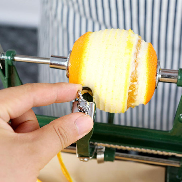 GC Multifunctional Pear Peeler, Stainless Steel Peeler Orange Peeling Machine, Hand Cranked Spiral Peeling Machine For Fruit And Vegetable