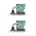 RS232 RS-232 Serial Port COM & DB25 Printer Parallel Port. 