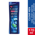 Clear Men Shampoo Cool Sport Menthol Anti Dandruff 170ml. 