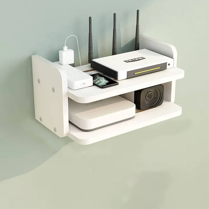 Setup%20Box%20Stand/WiFi%20Router%20Stand%20Wall%20Mount%20for%20Home%20Wall%20Shelf%20for%20Holding%20Speakers%20WiFi%20Router%20Game%20Console%20Remote%20Streaming%20Device%20-%20Image%209