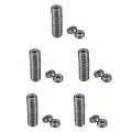 60 Pcs 608Z 22mm x 8mm x 7mm Single Row Deep Groove Ball Bearing. 