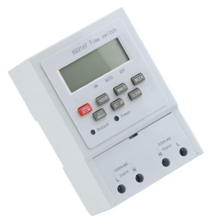 LCD Display Microcomputer Time Control Switch KG316T Din Rail Time ...