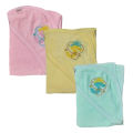 Baby Hooded Towels Baby Cap Towel ( 32" x 30") - 3 Piece. 