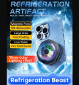 HK-4 PRO Mobile Magnetic Fan Cooler Radiator Tablet Semiconductor mobile phone cooler.