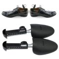 1 Pair 2-Way Shoes Stretcher Shaper Black Women Men Plastic Shoe Stretcher. 