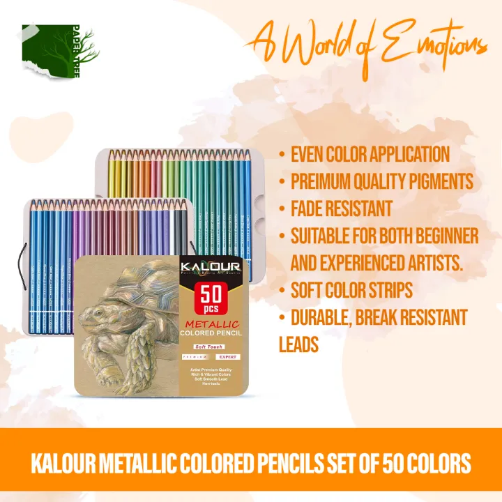 KALOUR%20Metallic%20Colored%20Pencils%20Set%20of%2050%20Colors%20-%20Image%203