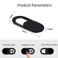 Mobile and Computer Camera Lens Privacy PVC Cover Sticker 1 Pc. 
