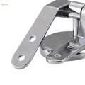 Universal Toilet Seats Hinges for Toilet Lid Toilet Seat Repair Parts Zinc Alloy Finished with Screws and Accessories Replacement Durable. 