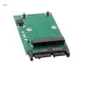 1Piece MSATA SSD to 1.8 inch Micro SATA 16Pin Adapter Board. 