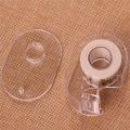 1pc Transparent Tape Dispenser Cutting Student Tape Dispenser Acrylic Stationery. 