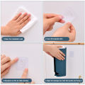 1Pc Garbage Bag Storage Box Home Kitchen Bathroom Wall Hanging Plastic with Cover Holeless Wall Mounted Garbage Bag Storage Rack. 