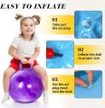 18 Hopper Ball with Handle Bouncing Ball Marble Bouncy Balls Hopping Toys Inflatable Hop Ball Jumping Ball for Boys Girls.