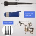 4Pcs Milking Liner Rubber Teat Cup Liners Cattle Sheep Milking Machine Accessory.