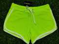 Ladies Soft Sexy Comfortable Shorts - Over Green. 
