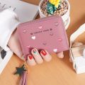Stylish and Fashionable Ladies Hand Bag for Women - Mini Zipper Wallet for Women/ Wallet Purse for Girls Simple Stylish - Female Short Purses for Girls.
