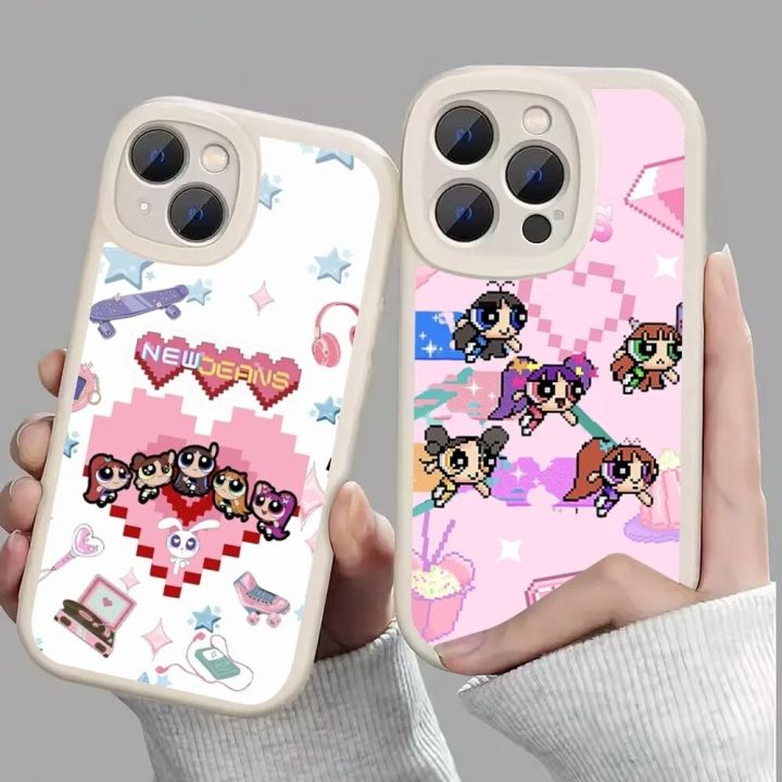 Kpop Newjeans Phone Case For iPhone 15 14 13 12 11 Pro X Pro MAX 7
