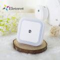 【Hey my home】EU/US Plug-in LED Light with Dusk Dawn Sensor Auto LED Light Induction Sensor Control Bedroom Night Lamp For Kids.