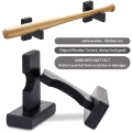 4X Baseball Bat Display Wall Mount,Bat Holders for Wall Solid with Felt Liner and Hidden Screws Bat Wall Mount. 