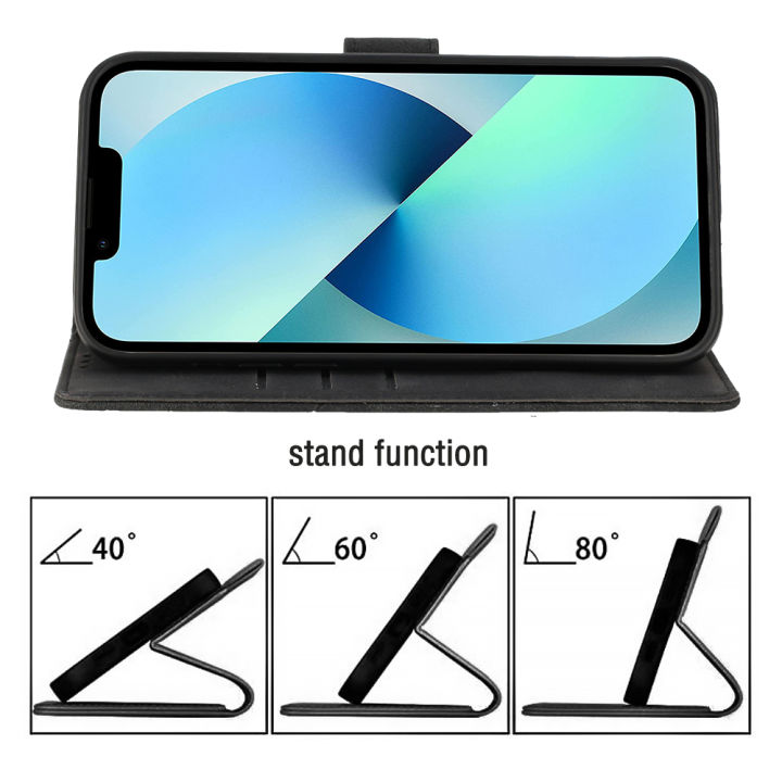 Phone%20Case%20for%20Honor%20Magic4%20Lite%205G%20-%20PU%20Leather%20Case%20-%20Card%20Slot%20Design%20-%20Back%20Cover%20Case%20-%20Image%204