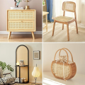Woven Open Rattan Mesh PE Cane Webbing 17.5x40 Inch for DIY Home Decor Projects, Rattan Webbing Roll, Synthetic Material.