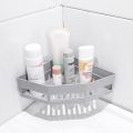Multi-Function Corner Storage Rack Kitchen Bathroom Bathroom Draining Shelf Washbasin Seamless Triangle Storage Rack.