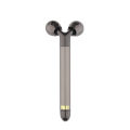 Facial massage metal 3D roller electric stick beauty device. 