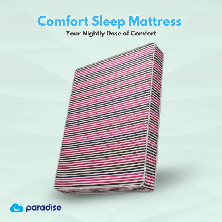 Paradise%20Comfort%20Sleep%20Mattress%20%7C%20Semi%20Orthopedic%20Support%20Mattress%20%7C%20Medium%20Firm%20Feel%20for%20Balanced%20Comfort%20%7C%204%20Inch%20Bed%20Mattress%20-%20Image%206