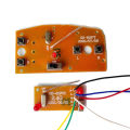 1Set 2.4G 4CH RC Car Remote Control Circuit PCB Transmitter And Receiver Board Part With Antenna Radio System RC Car Accessories.