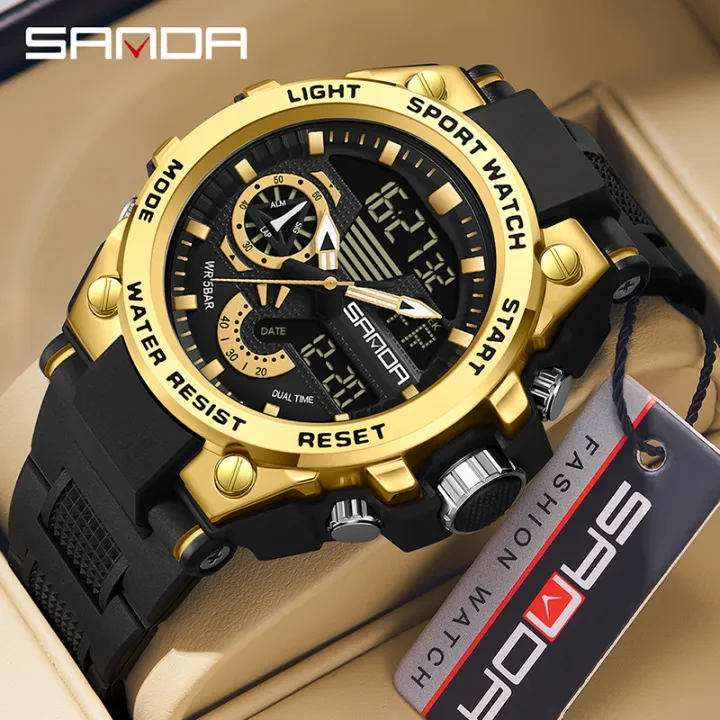 Sanda%20Men's%20Digital%20Fashion%20Waterproof%20Outdoor%20Sports%20Multifunctional%20Electronic%20Watch%20SD3302-4%20-%20Image%203