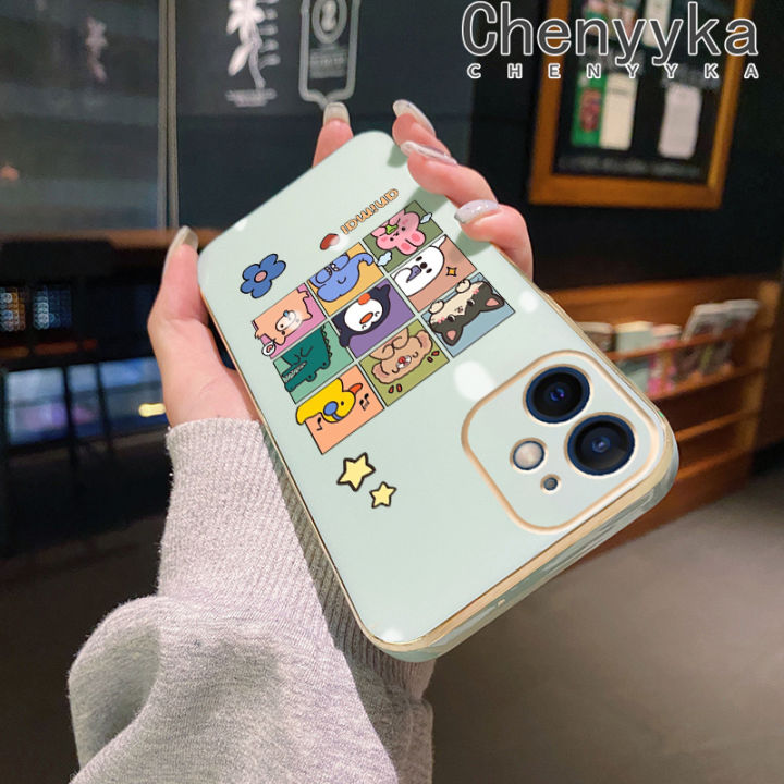 Chenyyka%20Case%20For%20Samsung%20galaxy%20A51%204G%20A51%205G%20A51%205G%20UW%20M40s%20Case%20Cartoon%20Cute%20Animal%20Pattern%20New%20Design%20Luxury%20Plating%20Phone%20Cases%20Side%20Edge%20Pattern%20Shockproof%20Soft%20Case%20Full%20Cover%20Camera%20Protection%20Case%20-%20Image%204