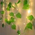 LED Ivy Fairy String Lights Garden Outdoor Leave Wall Fence Light 15 feet/578. 