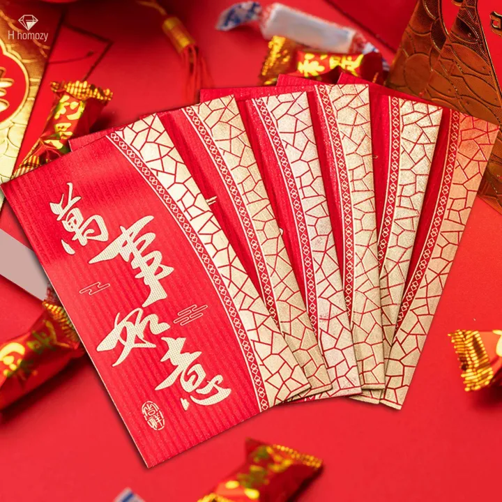 6%20Pieces%20Chinese%20New%20Year%20Red%20Envelopes%20Decorative%20Lucky%20Money%20Envelopes%20for%20Festivals%20Wedding%20-%20Image%203