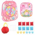 Sandbag Game Kit Sandbag Toss Game Kit for Outdoor Throwing Toys Pink B. 