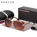 Tortoise Sunglasses IRON MAN 3 Matsuda TONY Steampunk Sun Glasses Mirrored Brown Eyewear Red.
