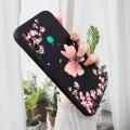 BILI for Huawei Y7P Back Cover Pink Butterfly for Boys Girls Multicolor Liquid Silicone Case Soft Square Lens Protection Phone Cases. 