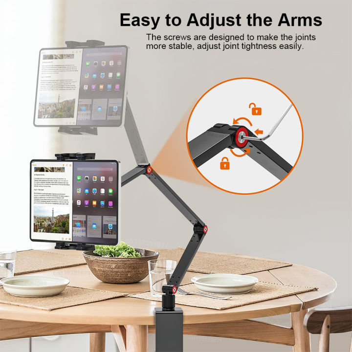 360%C2%B0%20Rotating%20Long%20Arm%20Phone%20Tablet%20Holder%20Overhead%20Stand%20Desktop%20Bed%20Lazy%20Cantilever%20Bracket%20for%20Huawei%20Xiaomi%20iPhone%20ipad%20-%20Image%204