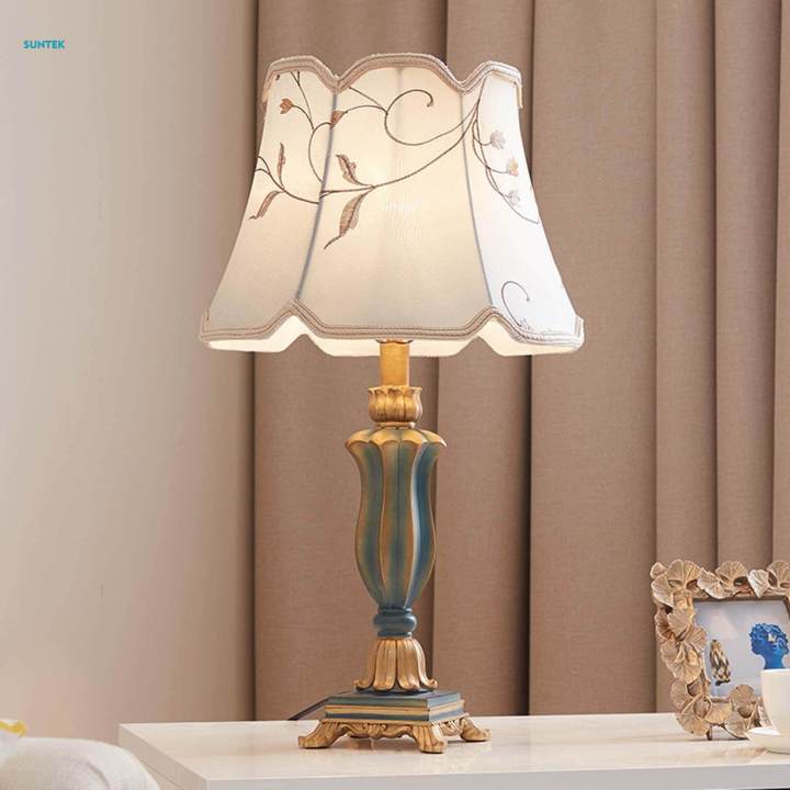 Traditional Table Lamp Desk Lamp for Living Room Bedroom Home
