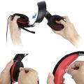 Kotion Each G9000 Over-Ear Gaming Headset 3.5mm Games Headphone Earphone with Microphone - Red.