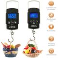 Digital Portable Weight Scale 50 Kg - Black. 