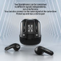 DX-16 TWS Wireless Headphones ENC Noise Canceling Earbuds Couple Bluetooth 5.5 Earphones HD Call Stereo Sports Headsets With Mic.