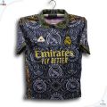Real Madrid Thai Premium Football Jersey For Men - Half Sleeve Collar Polo Club T Shirt - Real Madrid Jersey 2026/27.
