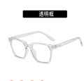 【7Rings Store】（NEW）blue soft square optical Glasses Frame Clear Rivets Men Accessories Eyeglasses Gaming Glasses. 