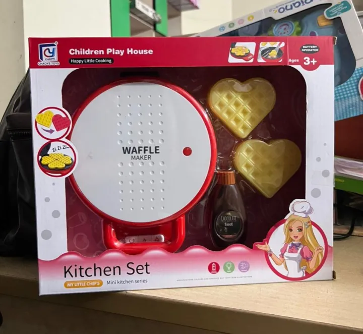 Waffle%20Maker%20Toy%20Set%20%E2%80%93%20Kids%20Kitchen%20Play%20with%20Light-Up%20Waffles%20-%20Image%202