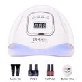【The Edge of Beauty】Sun X5Max UV Nail Lamp Gel Polish Dryer Curing Light Pedicure Machine Nail LED.
