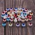 50Pcs Charm Bead European Carved Spacer Beads For Jewelry Bracelet Findings.