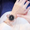 Fashion Women Watches Best Sell Star Sky Dial Clock Luxury Women's Bracelet Ladies watch Quartz Wristwatches Relogios Feminino. 